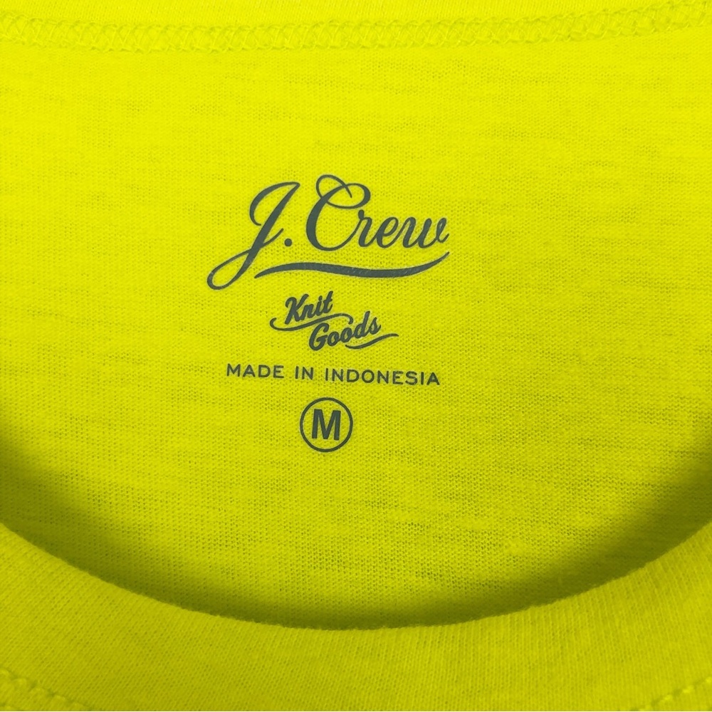 J. Crew Yellow Tie Bank Tank Top Size M - Picture 3 of 12